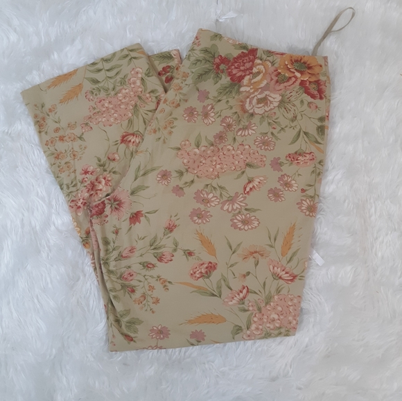 Ralph Lauren floral crop Capri pants sz 10 *C7 - Picture 4 of 7